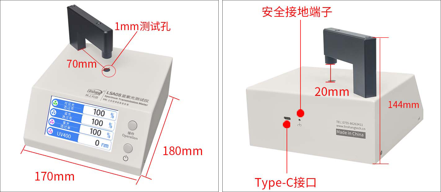 LSA08的外观尺寸