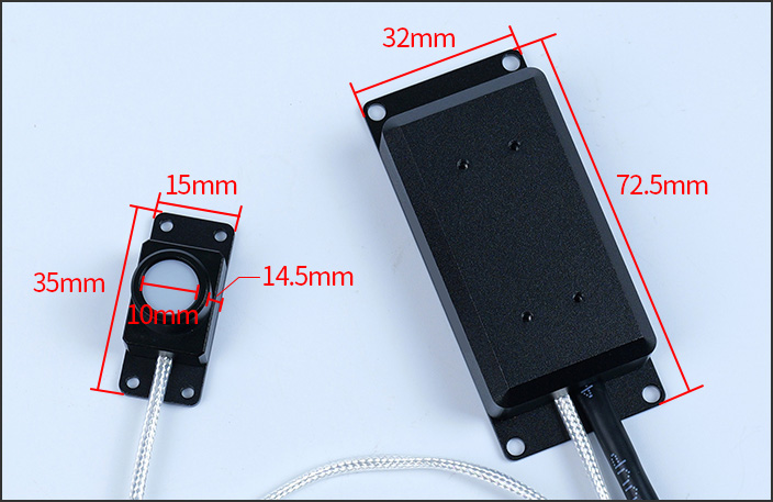 UVA/UVALED探头尺寸