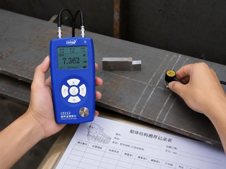 林上LS212超声波船体测厚仪用于船舶维修与腐蚀减薄检测的应用方案